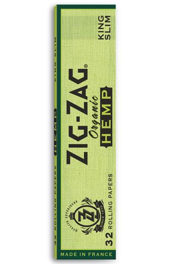 Zig Zag Hemp King Slim Papers Pack of 2- - One Wholesale