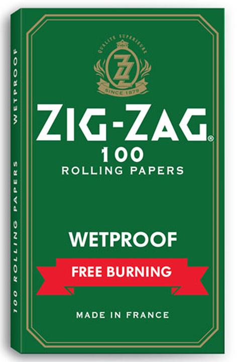 Zig Zag Free burning Wetproof Kutcorners Single Wide Size ONE