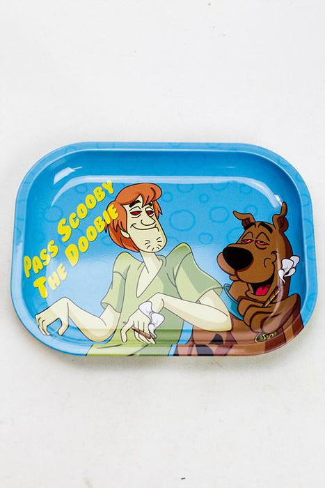 Smoke Arsenal Mini Rolling Tray-Pass Scooby the doobie - One Wholesale
