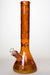 16" Metallic 7 mm sandblasted glass beaker bong-Rose Gold - One Wholesale