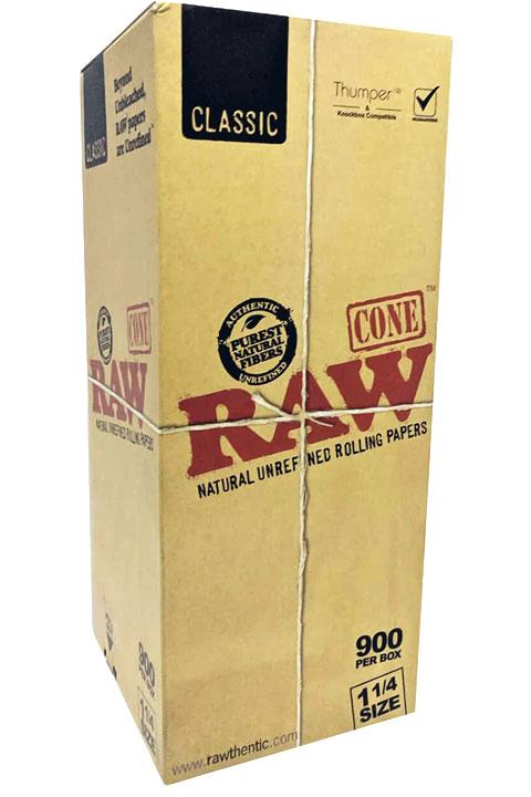 Raw cone bulk 900 1 1/4- - One Wholesale