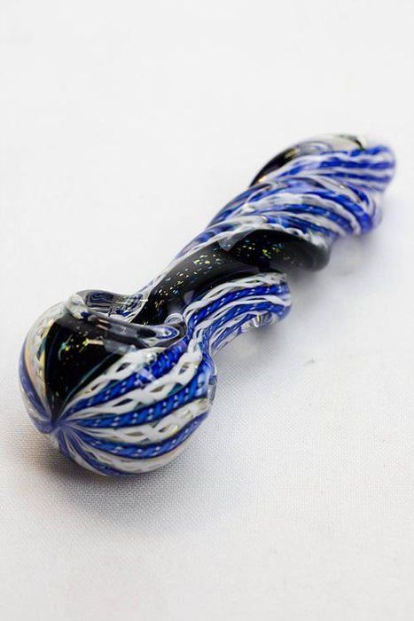 Heavy dichronic 6067 Glass Spoon Pipe- - One Wholesale