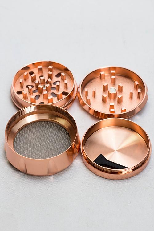 Genie 4 parts rose gold metal grinder Regular Grinder ONE