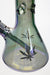18" Infyniti leaf 7 mm metallic glass water bong- - One Wholesale