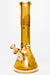 14" Infyniti Tree of life 7 mm metallic glass water bong-Gold - One Wholesale