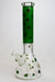 14" diamond 9 mm glass water bong-Green B - One Wholesale
