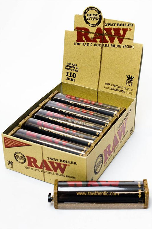 RAW 2-Way Hemp Plastic Roller display - 12 units Roller ONE 110 mm