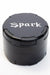 Spark-4 Parts herb grinder-Black - One Wholesale