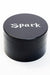 Spark-4 parts metal herb grinder-Black - One Wholesale