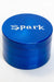 Spark-4 parts metal herb grinder-Blue - One Wholesale