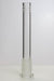 Glass open ended 6 slits downstem-5 inches - One Wholesale