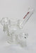 7" NG 2-in-1 shower head bubbler-Clear - One Wholesale