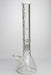 17" Valcano 6-arm percolator 9 mm glass water bong Beaker Bong ONE White