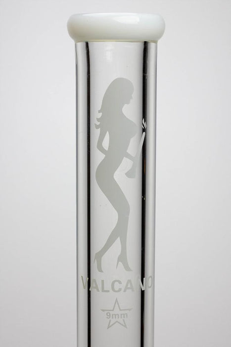 17" Valcano 6-arm percolator 9 mm glass water bong Beaker Bong ONE