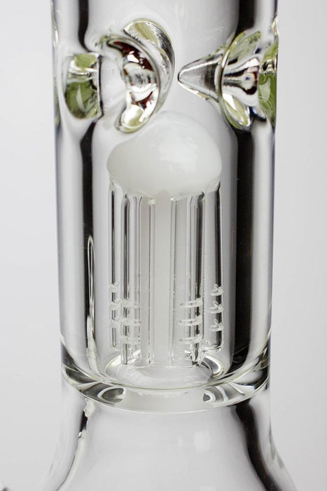 17" Valcano 6-arm percolator 9 mm glass water bong Beaker Bong ONE