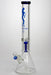 17" Valcano 6-arm percolator 9 mm glass water bong Beaker Bong ONE Blue