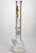 17" Valcano 6-arm percolator 9 mm glass water bong Beaker Bong ONE Pink