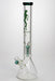 17" Valcano 6-arm percolator 9 mm glass water bong-Teal - One Wholesale