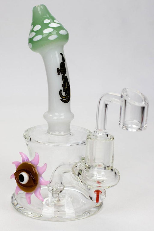 6.5" Genie Mushroom Rig Rig ONE Pink