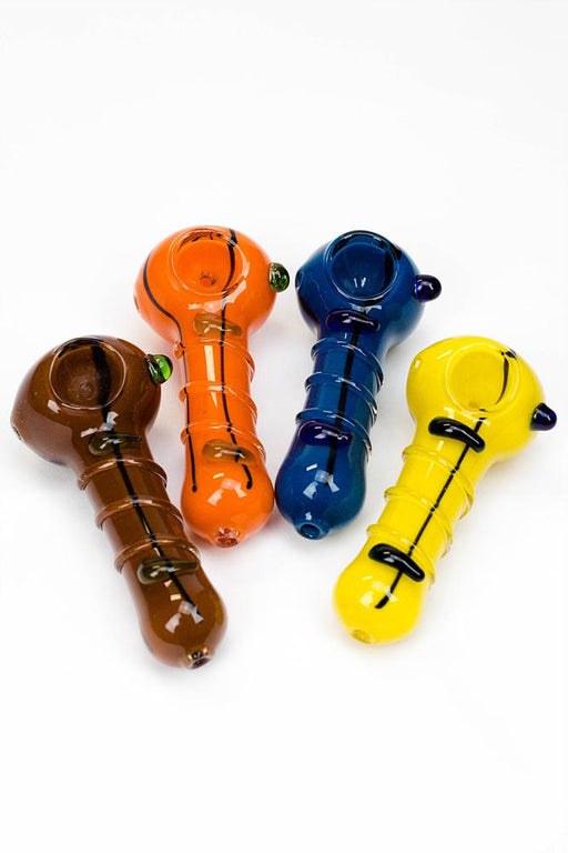 4.5" soft glass 6416 hand pipe Glass Pipe ONE