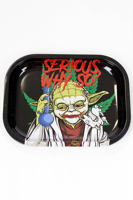 Smoke Arsenal Mini Rolling Tray-New-Serious Why So - One Wholesale