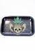Smoke Arsenal Medium Rolling Tray-New-Blazed Skull - One Wholesale