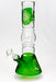 12" Dragon and flower graphic glass water bong-Green - One Wholesale