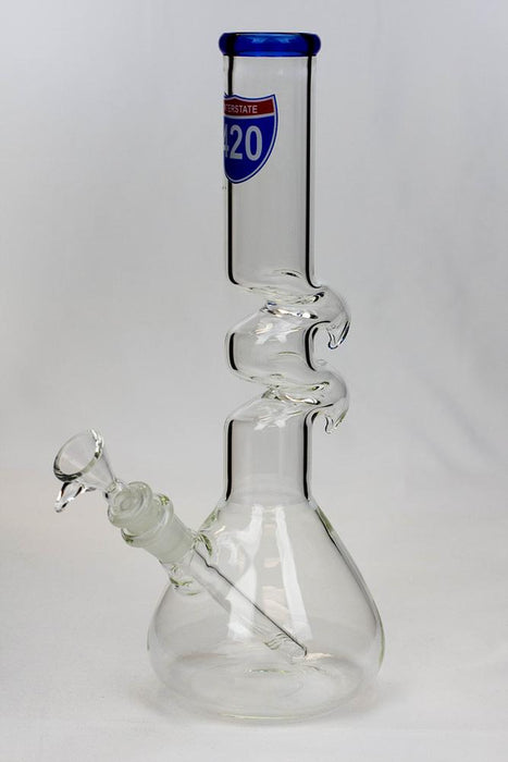 12" kink zong water pipe Type B-420 Hwy - One Wholesale