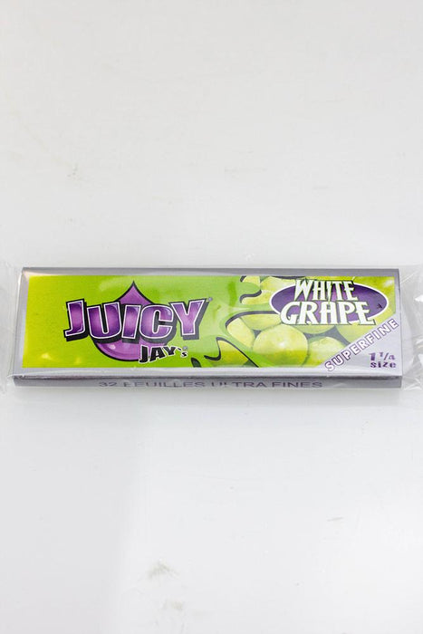 Juicy Jay's Superfine flavored hemp Rolling Papers-2 packs-White Grape - One Wholesale
