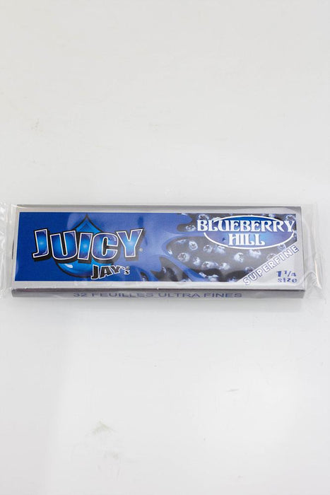 Juicy Jay's Superfine flavored hemp Rolling Papers-2 packs-Blueberry Hill - One Wholesale