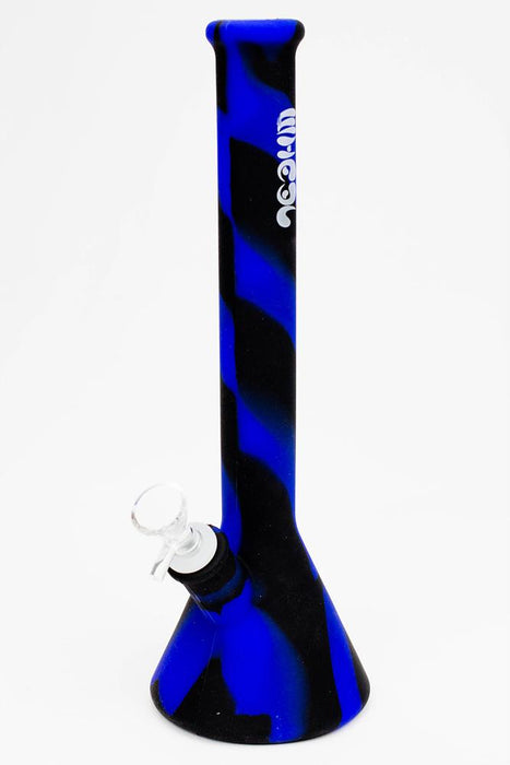 12" color silicone water bong-Pattern B - One Wholesale