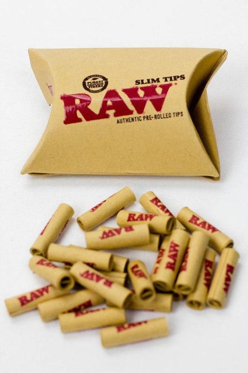Raw Rolling paper pre-rolled Slim filter tips- - One Wholesale