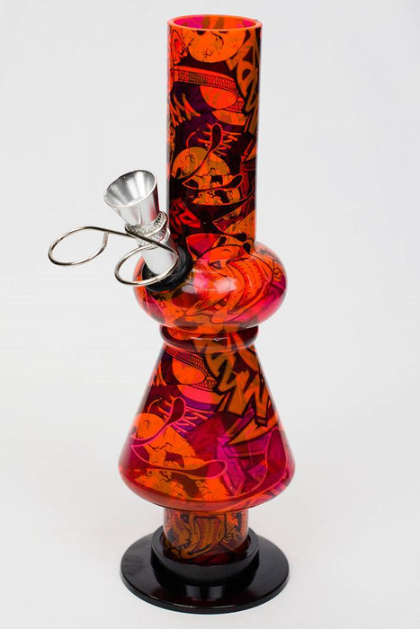 7.5" acrylic water pipe-FDY05- - One Wholesale