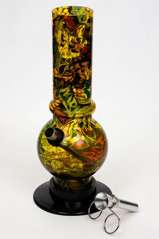 8" acrylic water pipe-FBY02 Beaker Bong ONE