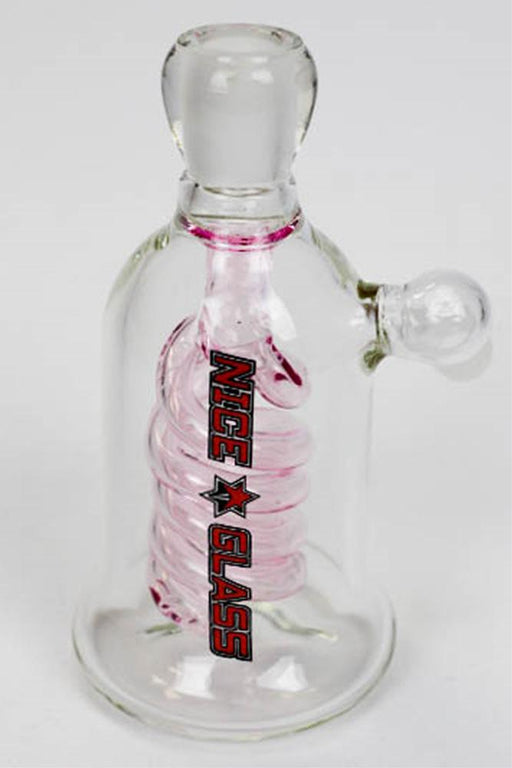 Double-coil diffuser ash catchers [XY-PTKS-L-14/19] Ashcatcher · Percolator · Filter · Mouthpiece ONE Pink 14 mm Female Joint 14 mm Female Joint