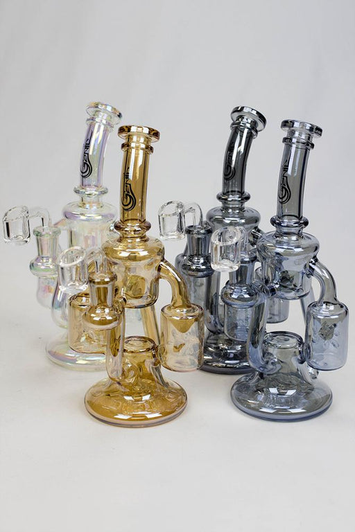 9" Genie metallic dual waterwheel recycled rig Rig ONE