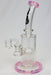9" Genie 8-tree arms diffuser rig-Pink - One Wholesale