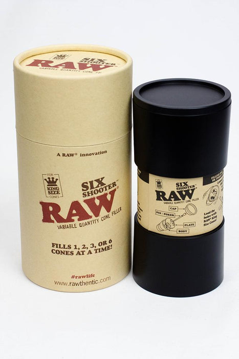Raw six shooter for King size cones- - One Wholesale