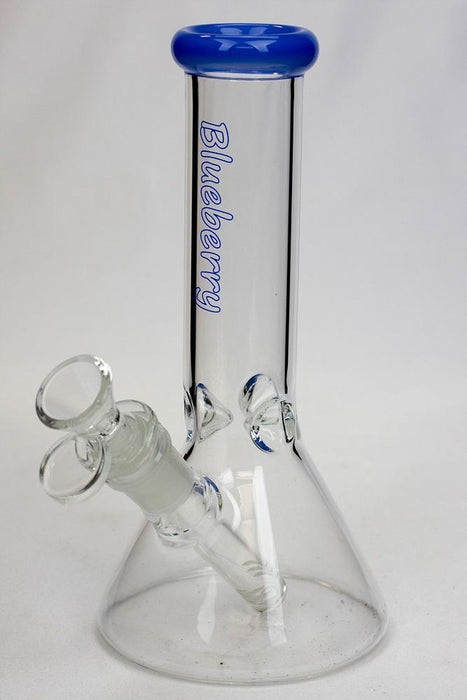 8" Blueberry glass beaker water bongs-Sky Blue - One Wholesale