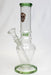 10" glass beaker water pipe M1062-Skull - One Wholesale