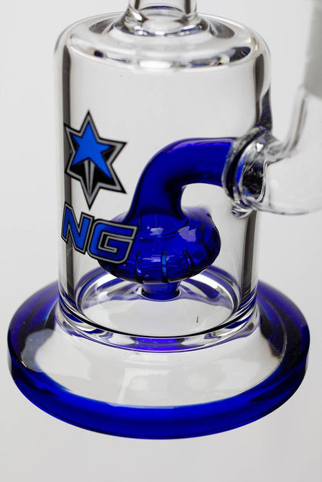 6" Nice glass 2-in-1 shower head bubbler Rig ONE