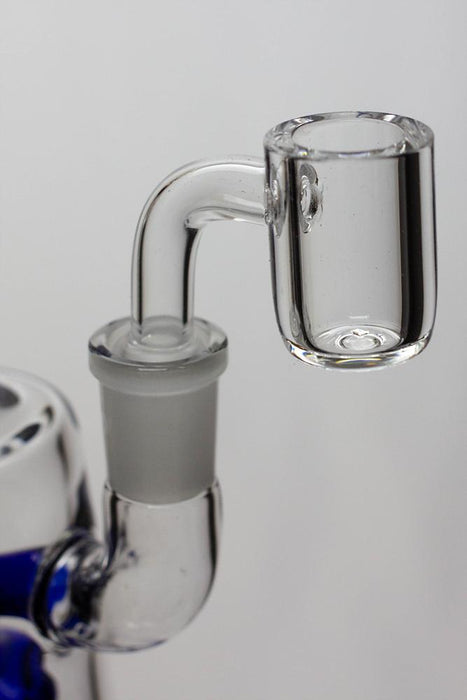 6" Nice glass 2-in-1 shower head bubbler Rig ONE