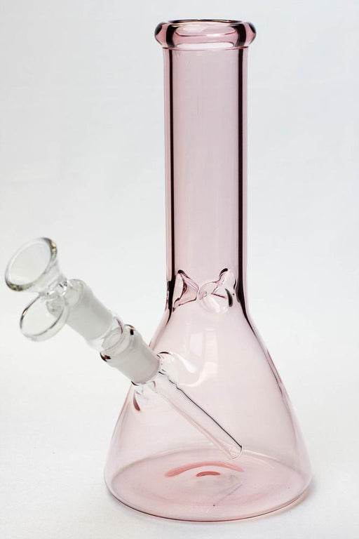 8.5" Infyniti color tube glass water bong Glass Bong ONE Pink