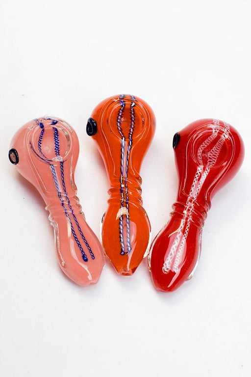 4.5" soft glass 6818 hand pipe Glass Pipe ONE