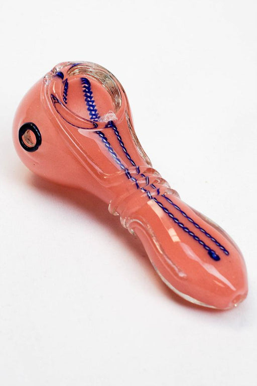 4.5" soft glass 6818 hand pipe Glass Pipe ONE