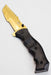Snake Eye outdoor rescue hunting knife SE5003-Gold Blade - One Wholesale