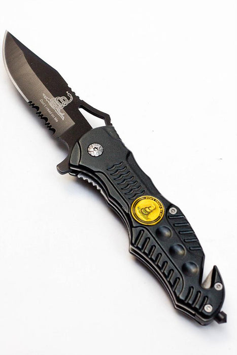 Snake Eye outdoor rescue hunting knife SE826DTOMB- - One Wholesale