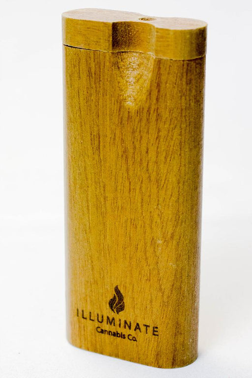 Mahogany Dugout One hitter Dugout Illuminate Cannabis Co.