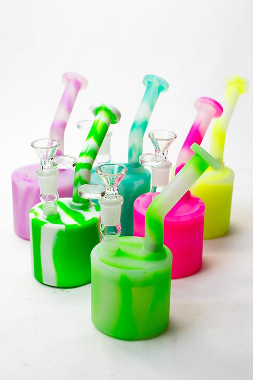 7" Detachable silicone bubbler Silicone Bong ONE
