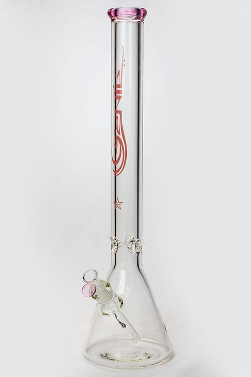 22" Genie 9 mm classic beaker bong Beaker Bong ONE Pink